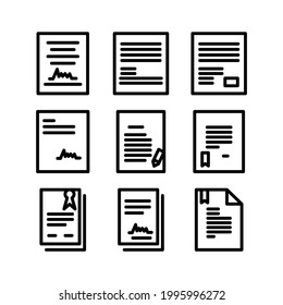 contract icon or logo isolated sign symbol vector illustration - Collection of high quality black style vector icons
