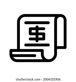 contract icon or logo isolated sign symbol vector illustration - high quality black style vector icons
