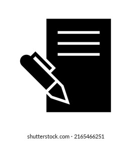 contract icon or logo isolated sign symbol vector illustration - high quality black style vector icons
