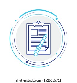 Contract Icon. Professional, pixel perfect icons optimized for both large and small resolutions. EPS 8 format