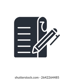 contract icon. vector.Editable stroke.linear style sign for use web design,logo.Symbol illustration.