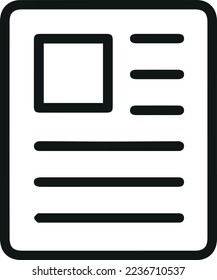 Contract line icon in trendy style. Stroke vector pictogram isolated on a white background. Contract premium outline icons.