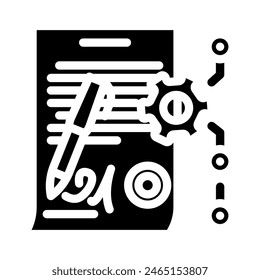 Symbol "Vektorgrafik" für "Geschäftsprozesssymbole" in Oracle Contract Management. Symbol für "Geschäftsprozesszeichen"