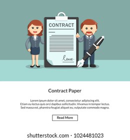 Contract Paper Job Information