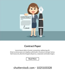 Contract Paper Job Information