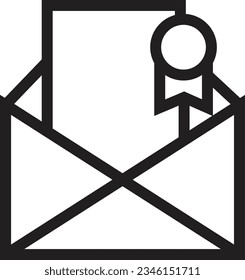 Contract Patent Quality Outline Icon