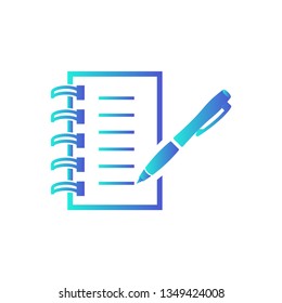 Contract signing document icon - Document sign vector