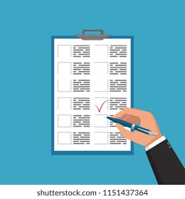 Contract terms and conditions icon. Business service concept. Vector illustration