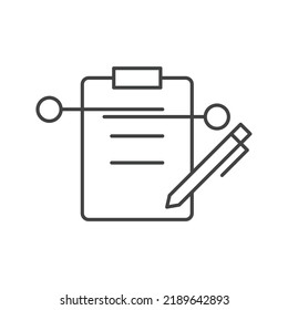 Contract terms and conditions icons  symbol vector elements for infographic web