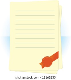 Contract. Vector.