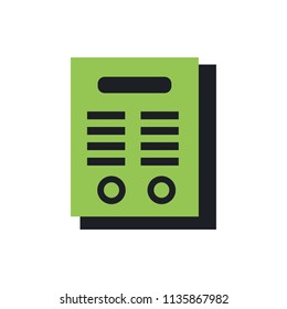 contract vector icon