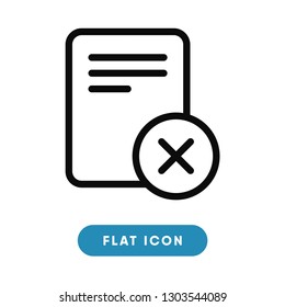 Contract vector icon