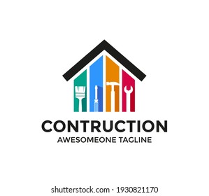 ilustración vectorial de diseño de logotipo de contracción