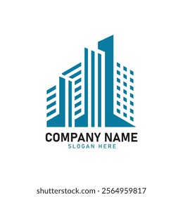 contractor, housing, realty, silhouette, structure, agency, minimal, emblem, elegant, monogram, minimalist, branding, initial, simple, finance, alphabet, letter Logo Design