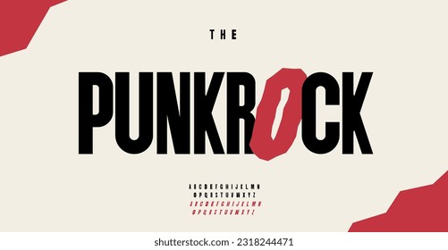 Contrast alphabet, heavy letters, street font for skateboard logo, headline, modern geometric typography, typographic design. Vector typeset