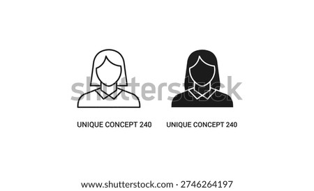 Contrast between unique conceptual and descriptive portrayals of individuals