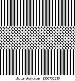 contrast black and white line background op-art abstract, vector eps10
