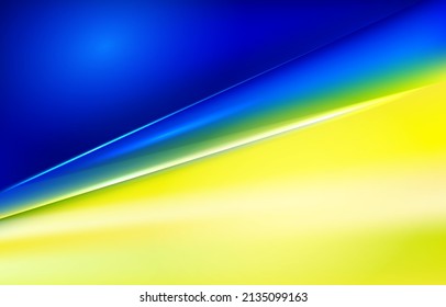 Contrast blue and yellow abstract tech banner design, vector background.