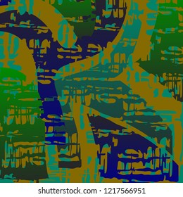 Contrast and color background.Bright volumetric backdrop creates a sense of contrast and volume. Vector.