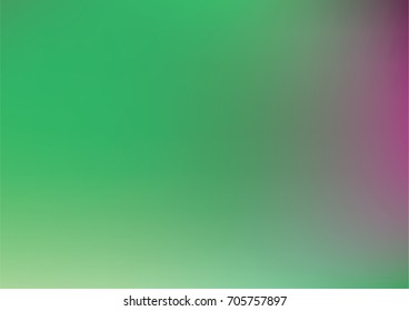Contrast gradient overlay green magenta vector. Simple minimal horizontal cover design. Abstract glam, glitch sparkling background. Modern technology banner. Iridescent fluorescent neon colored design