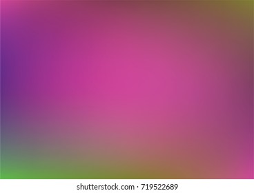 Contrast green magenta vector gradient overlay. Simple minimal horizontal cover design. Abstract glam, glitch sparkling background. Modern technology banner. Iridescent fluorescent neon colored design