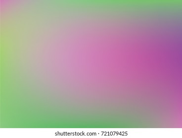 Contrast green magenta vector gradient overlay. Simple minimal horizontal cover design. Abstract glam, glitch sparkling background. Modern technology banner. Iridescent fluorescent neon colored design