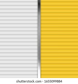 Contrast grey and orange abstract tech minimal geometric background with metallic stripe. Artistic pastel minimalism. Vector design