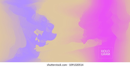 Contrast Holographic Vector Background. Horizontal Glam Vivid Iridescent Texture. Funky Gradient Neon Cool Teal Wallpaper. Defocused Lights, Contrast Holographic Background, Bright Luxury Texture.