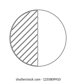 Contrast icon. Element of cyber security for mobile concept and web apps icon. Thin line icon for website design and development, app development