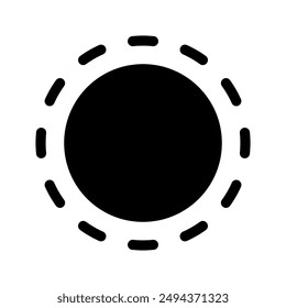 Contrast Icon Vector Symbol Design Illustration