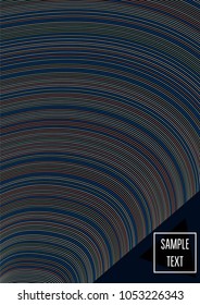 Contrast Line Vector Simple Cover Design. Music Poster, Festival Ads Background. Funky Modern Geometric Gift Card Template. Corporate Identity Branding, Simple Cover Design Hipster Blend Banner.