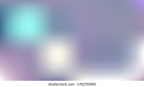 Contrast Mesh Vector Background, Hologram Gradient Overlay. Dreamy Pink, Purple, Turquoise Glamour Female Girlie Background. Rainbow Fairytale Texture Iridescent Pearlescent Holographic Paper