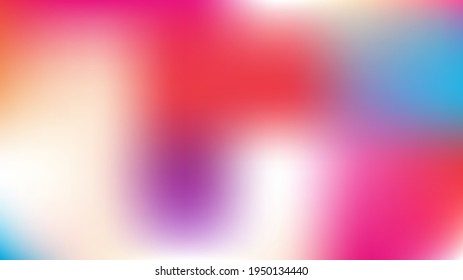 Contrast Mesh Vector Background, Hologram Gradient Overlay. Dreamy Pink, Purple, Turquoise Nice Female Unicorn Girlie Background. Rainbow Fairytale Flyer Iridescent Pearlescent Holographic Paper