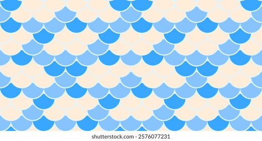 Contrast packaging at patterned colourful. Wallpaper textile by abstraction fancy. Tile sea, wavy grid. Trendy ornament by cell decoration.