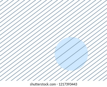 Contrast stripes with circle. Abstract vector background