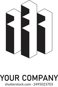 Contrast that speaks: a logo that stands out in monochrome