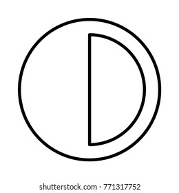 contrast thin line