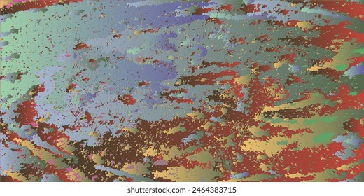 Contrasting background with colored spots. Abstract drawing. Vector illustration