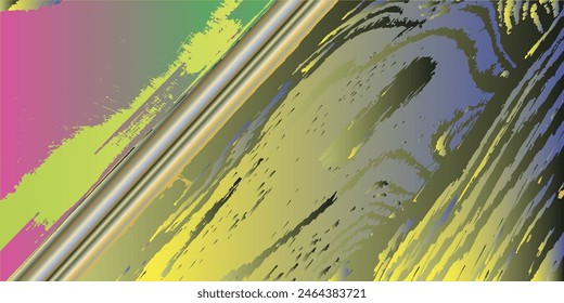 Contrasting background with colored spots. Abstract drawing. Vector illustration