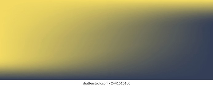 Contrasting Bold Yellow and Deep Blue   Abstract Color Background. Calm yet uplifting colors. Vector Illustration. 