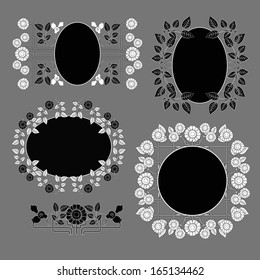 Contrasting frames