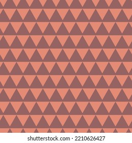 Contrasting geometric seamless pattern with triangular triangles, background for scrapbook and design