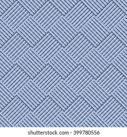 Contrasting seamless vector illustration in muted blue colors