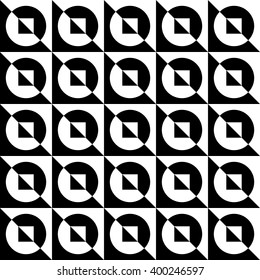 Contrasty marble texture like seamlessly repeatable tiles. Abstract monochrome background - pattern. Black and white bevel, emboss illusion.