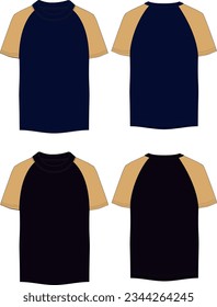 
CONTRARIOS VECTOR DE PLANTILLA DE CAMISETAS DE LA REGLA DE BRAZOS 