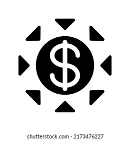 Contribute Icon Vector Symbol Design Illustration