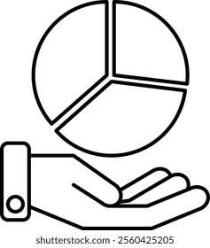 Contribution Icon - Line Style - Meritocracy Theme