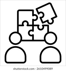 Contribution Simple Icon Vector Illustration Concept