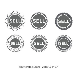 Contributor Button Design Sale Sign Icon