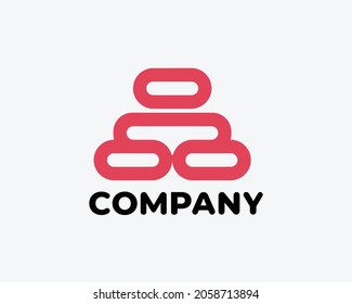 Contributor and serving logo, with simple style